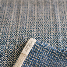 Load image into Gallery viewer, Handwoven blue placemat
