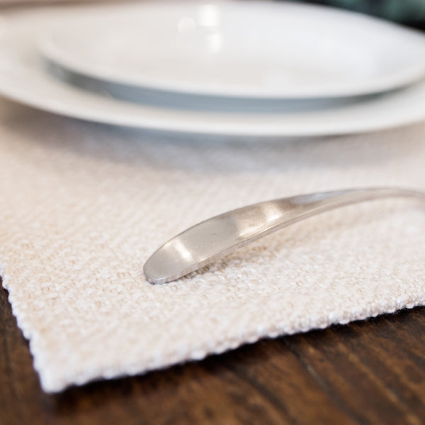 White placemat